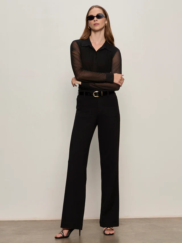 MARINE PONTE PANT (BLACK) - SANCTUARY