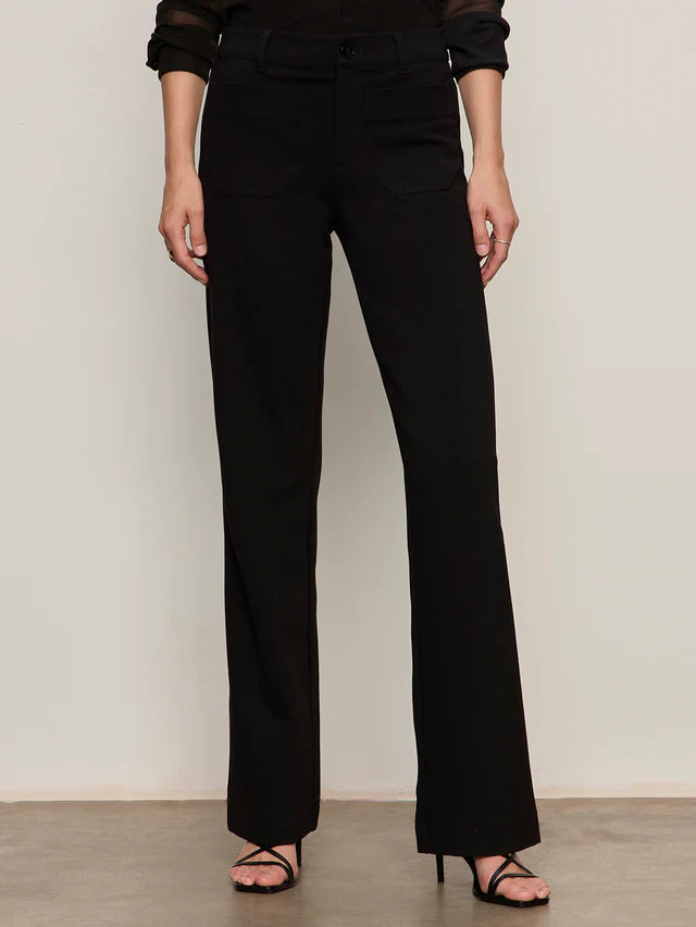 MARINE PONTE PANT (BLACK) - SANCTUARY