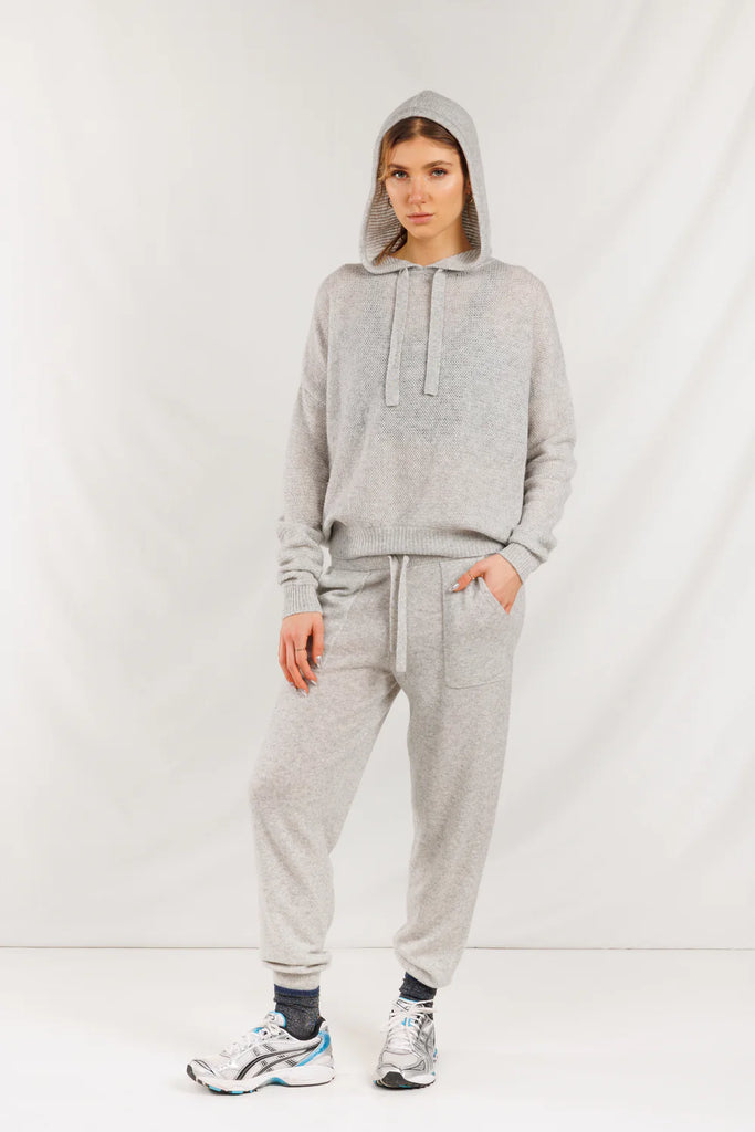 GAUZY TEL AVIV HOODIE - CRUSH CASHMERE