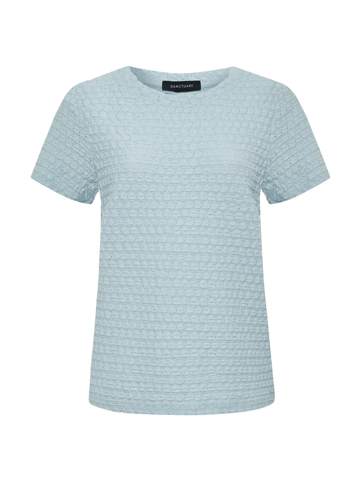 PUCKER UP PERFECT TEE (BLUE AURA) - SANCTUARY