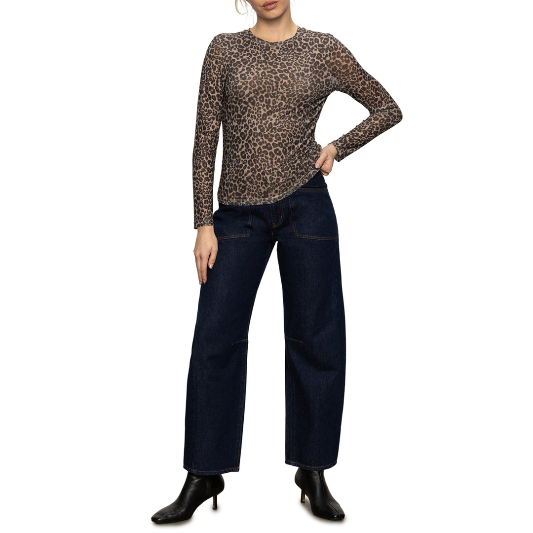 LONG SLEEVE PERFECT MESH TEE (FRENCH KITTY) - SANCTUARY