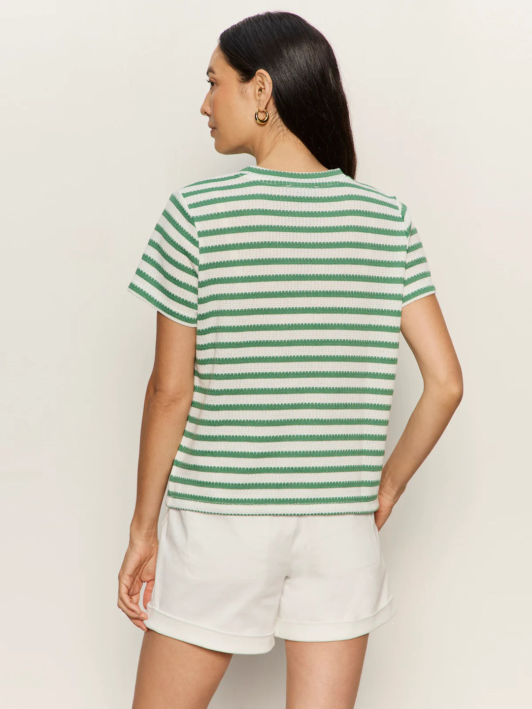 PERFECT TEXTURED TEE (CHALK GREEN JUICE) - SANCTUARY