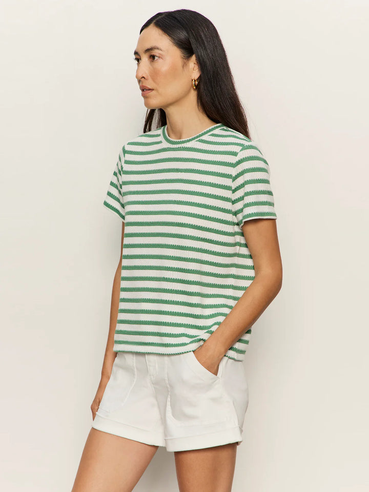 PERFECT TEXTURED TEE (CHALK GREEN JUICE) - SANCTUARY