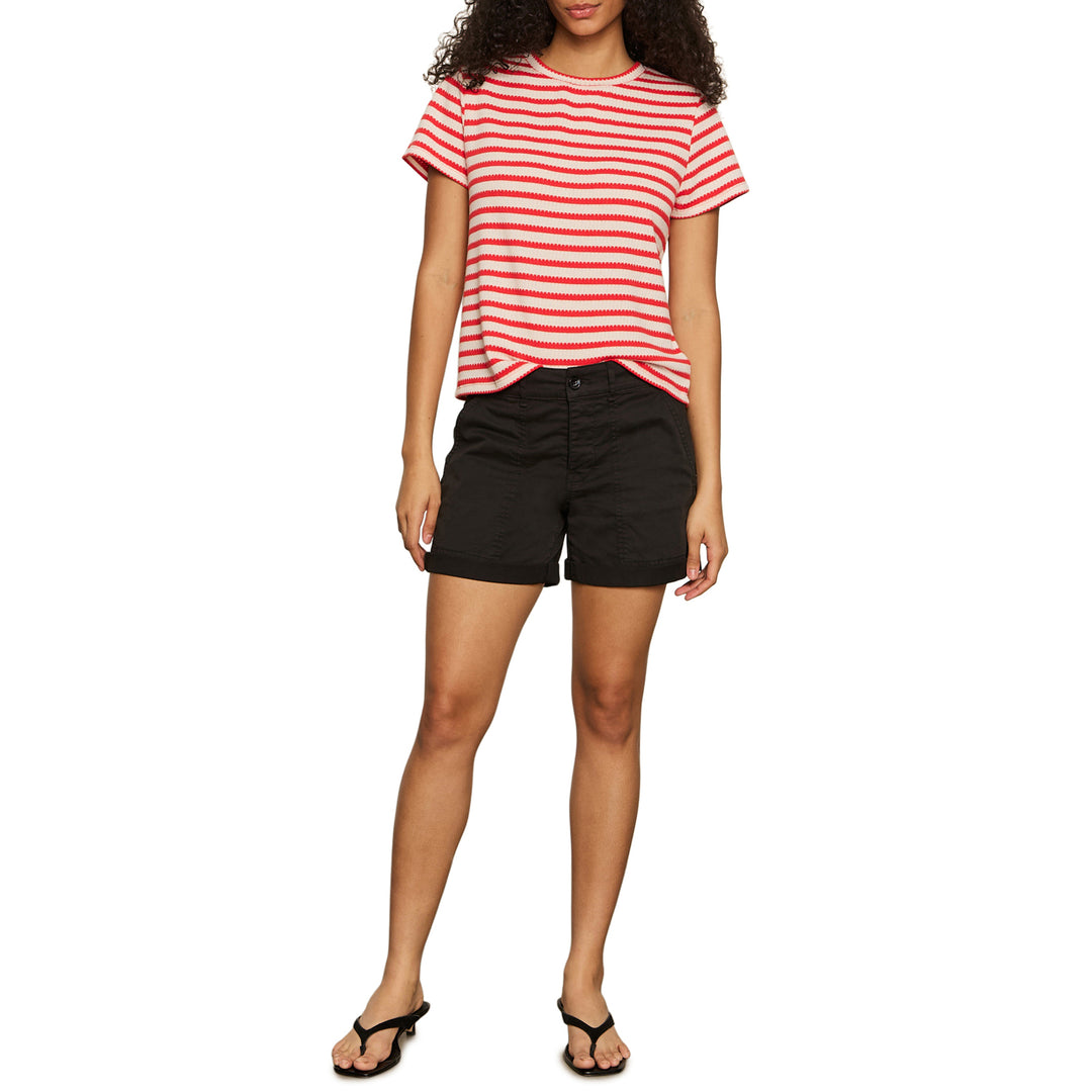 PERFECT TEXTURED TEE (CORAL) - SANCTUARY