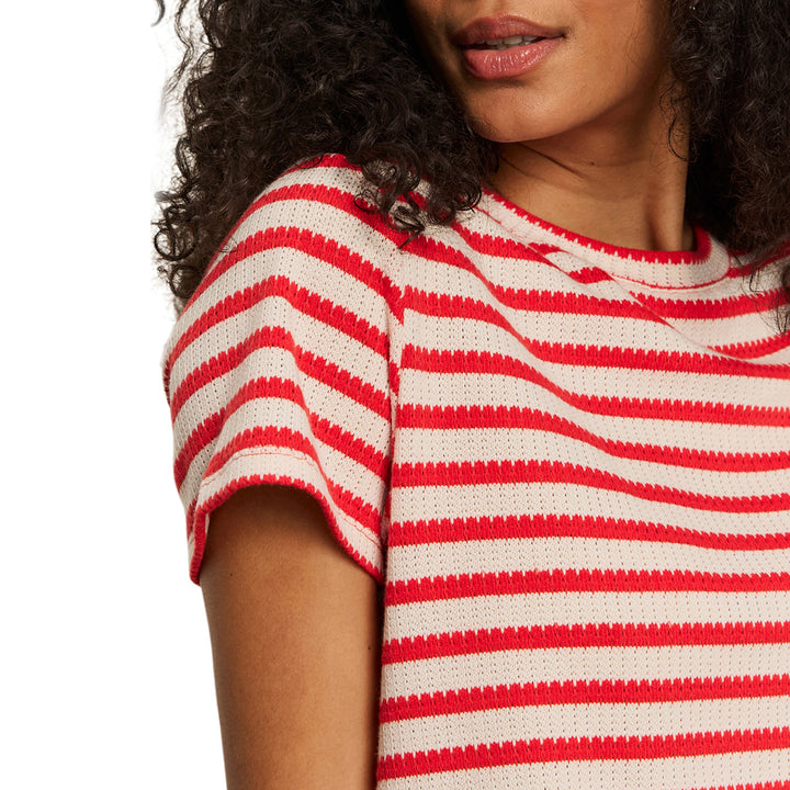 PERFECT TEXTURED TEE (CORAL) - SANCTUARY