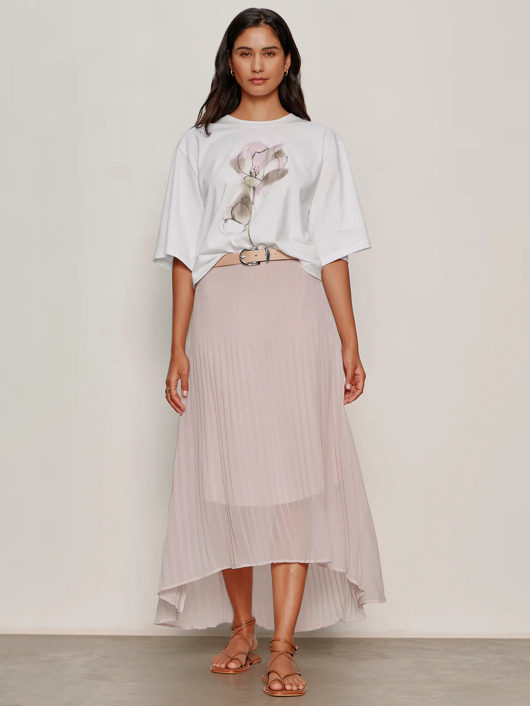 BELLE ARTIST TEE (WILDLINE BLOOMS) - SANCTUARY