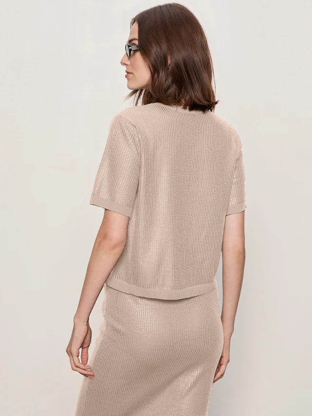 SPARKLE SEQUIN SWEATER (MOTHER OF PEARL) - SANCTUARY