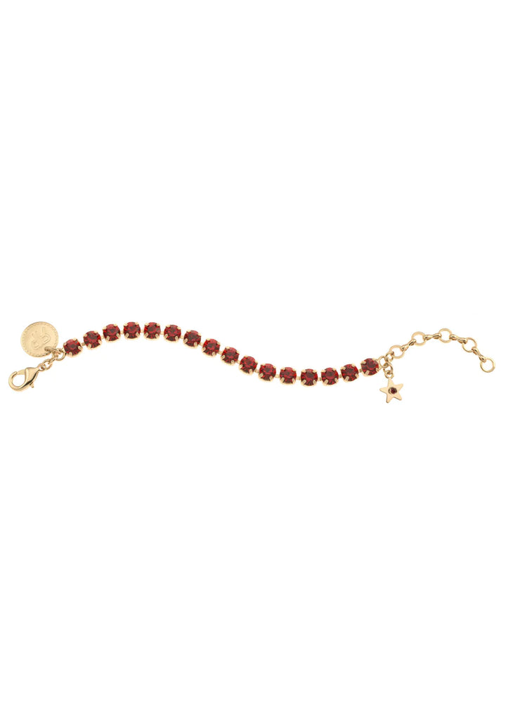 BIRTHSTONE BRACELET (JANUARY/GARNET) - REBEKAH PRICE