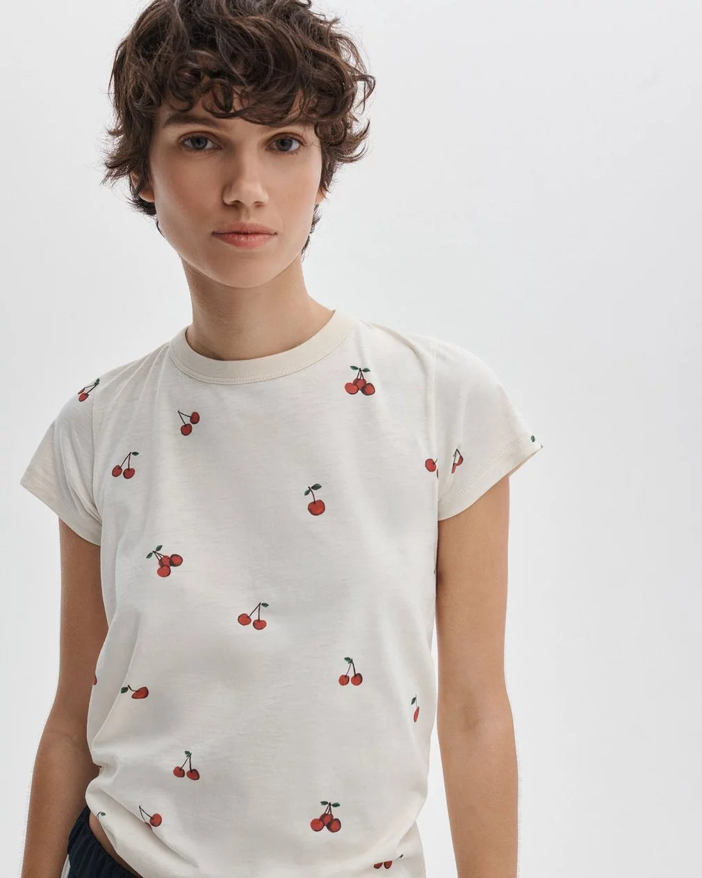 ALL OVER CHERRY GRAPHIC TEE - RAG & BONE