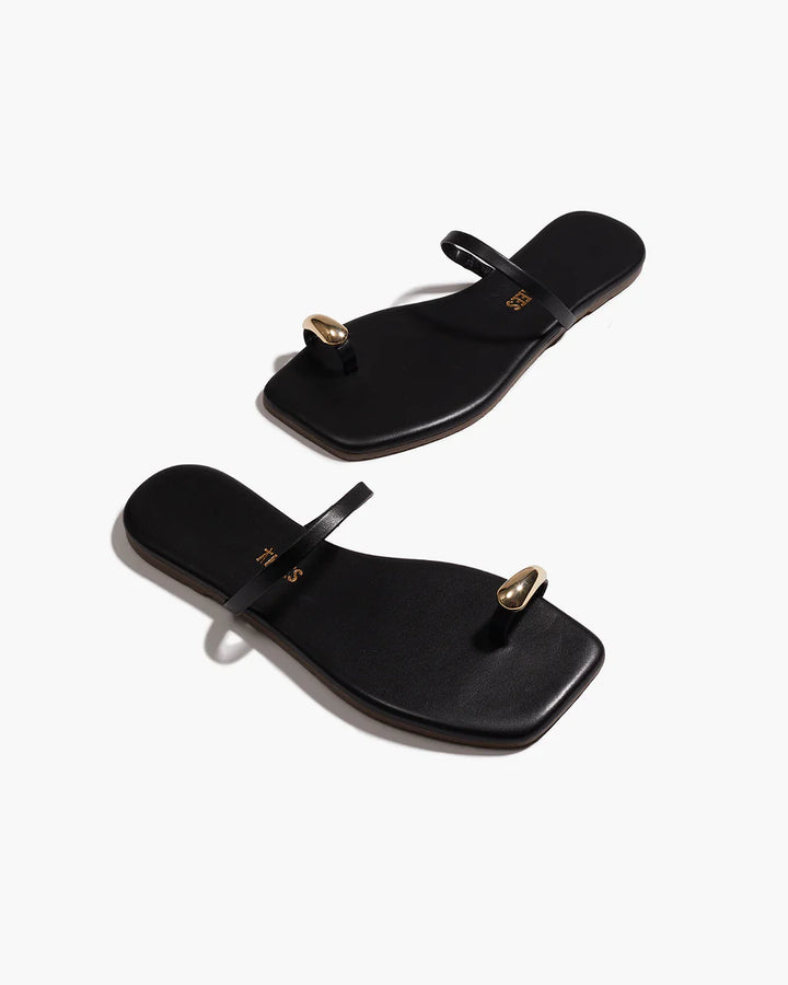 COLETTE SANDAL (SABLE) - TKEES