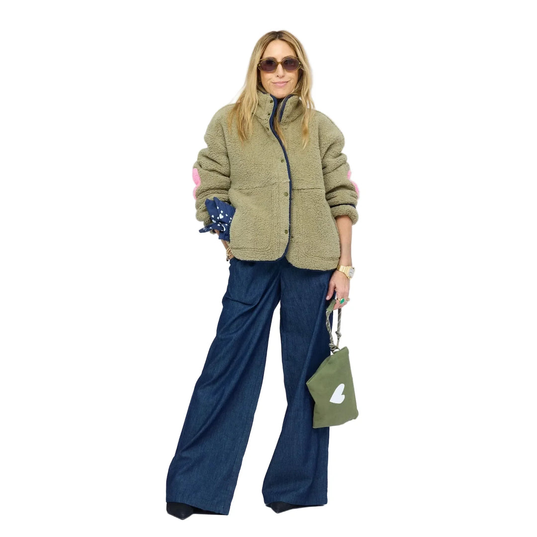 COZE MAGOZE JACKET (ARMY GREEN) - KERRI ROSENTHAL