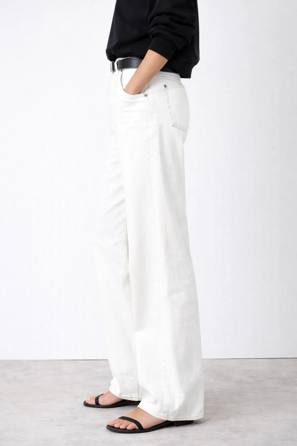 CRUZ RELAXED WIDE LEG (MAGNOLIA WHITE) - FIDELITY