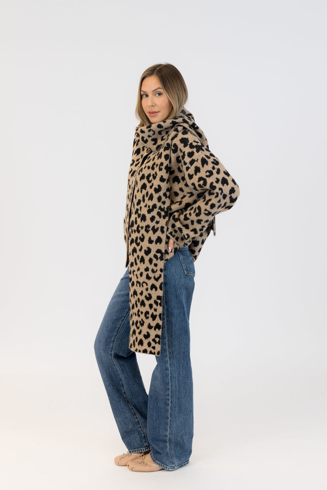 DELANEY ANIMAL PRINT COAT - LYLA + LUXE
