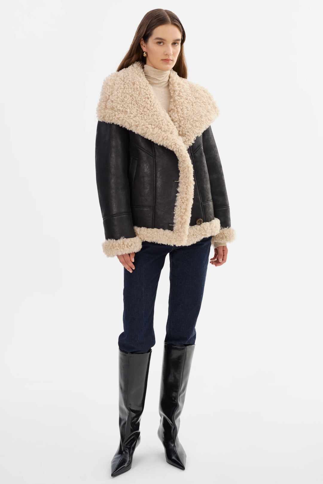 DEMI SHERPA JACKET - LAMARQUE