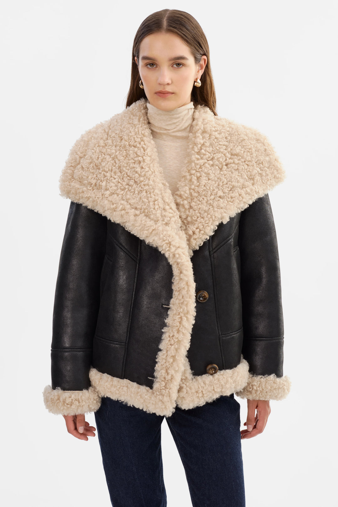 DEMI SHERPA JACKET - LAMARQUE