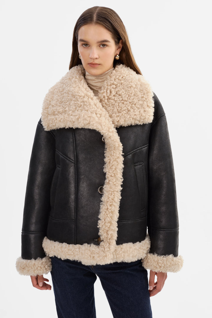 DEMI SHERPA JACKET - LAMARQUE