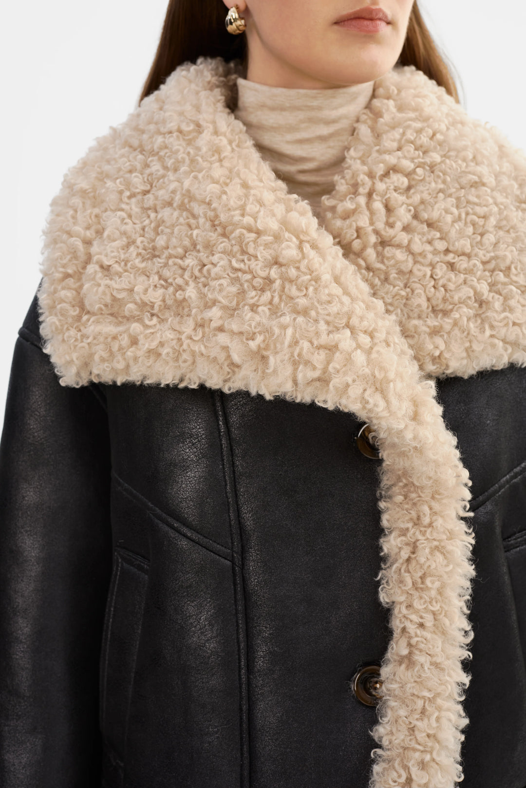 DEMI SHERPA JACKET - LAMARQUE