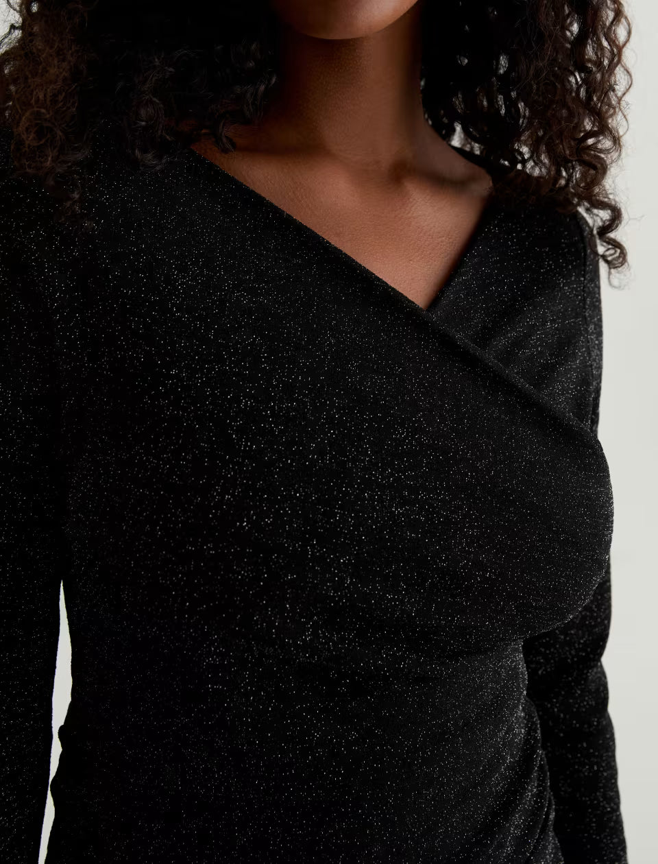 ALAYA TOP (ALL THAT GLITTERS) - A.G. DENIM