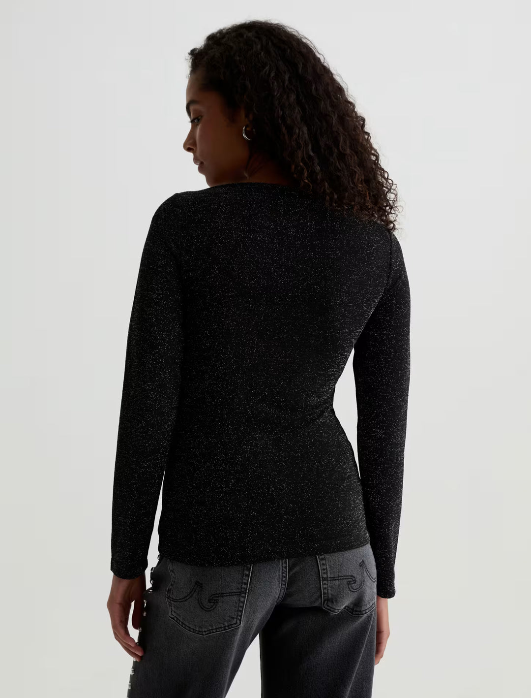 ALAYA TOP (ALL THAT GLITTERS) - A.G. DENIM