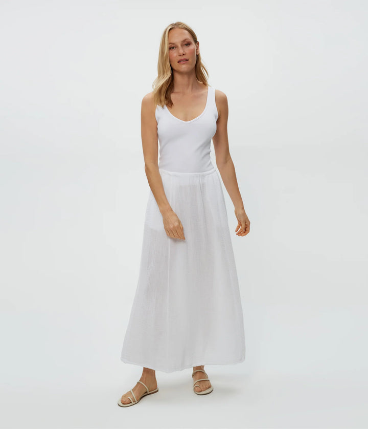 PHOEBE MAXI SKIRT (WHITE) - MICHAEL STARS