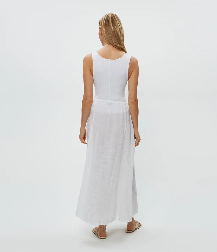 PHOEBE MAXI SKIRT (WHITE) - MICHAEL STARS