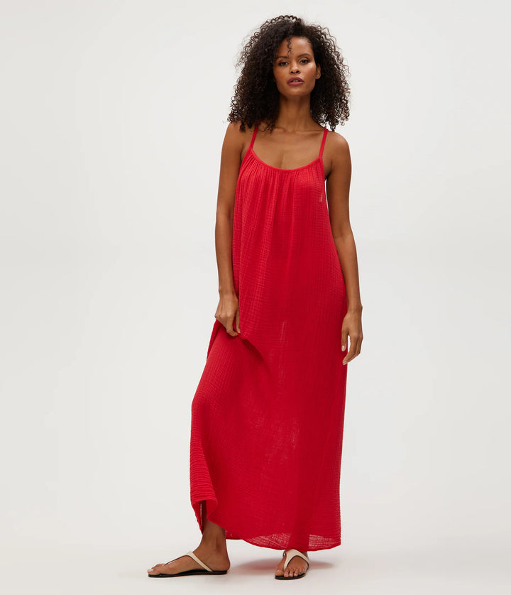 JUDE GAUZE MAXI DRESS - MICHAEL STARS