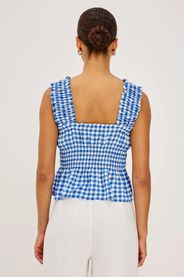 DONNA RAILS X GIADZY (AZURE GINGHAM) - RAILS