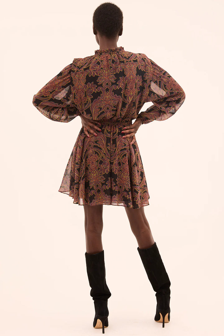 LILLY DRESS (STUDDED FLORA PRINT) - MISA