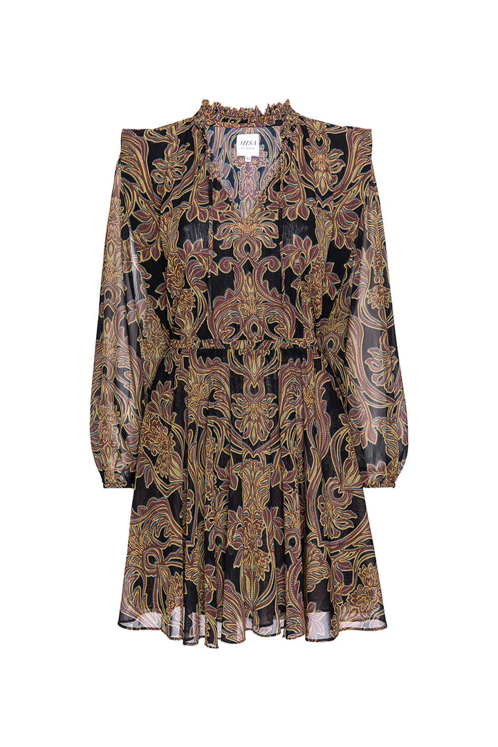 LILLY DRESS (STUDDED FLORA PRINT) - MISA