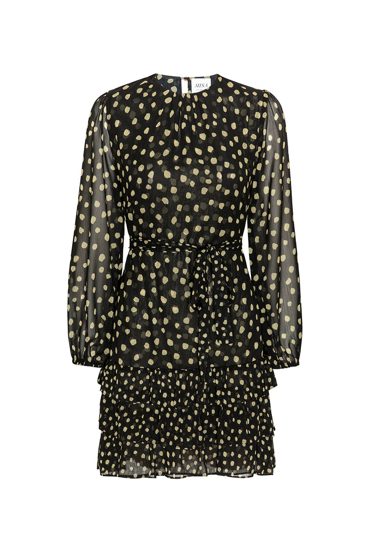 CLEO DRESS (GOLDEN POLKA DOT) - MISA