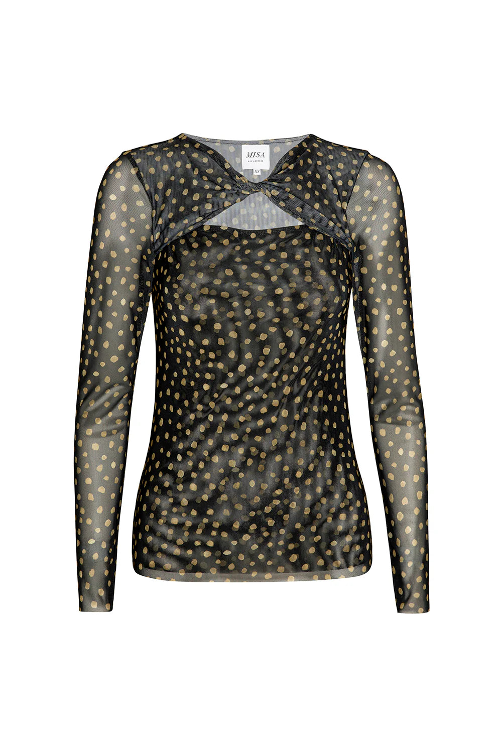NERIAH TOP (GOLDEN POLKA DOT) - MISA