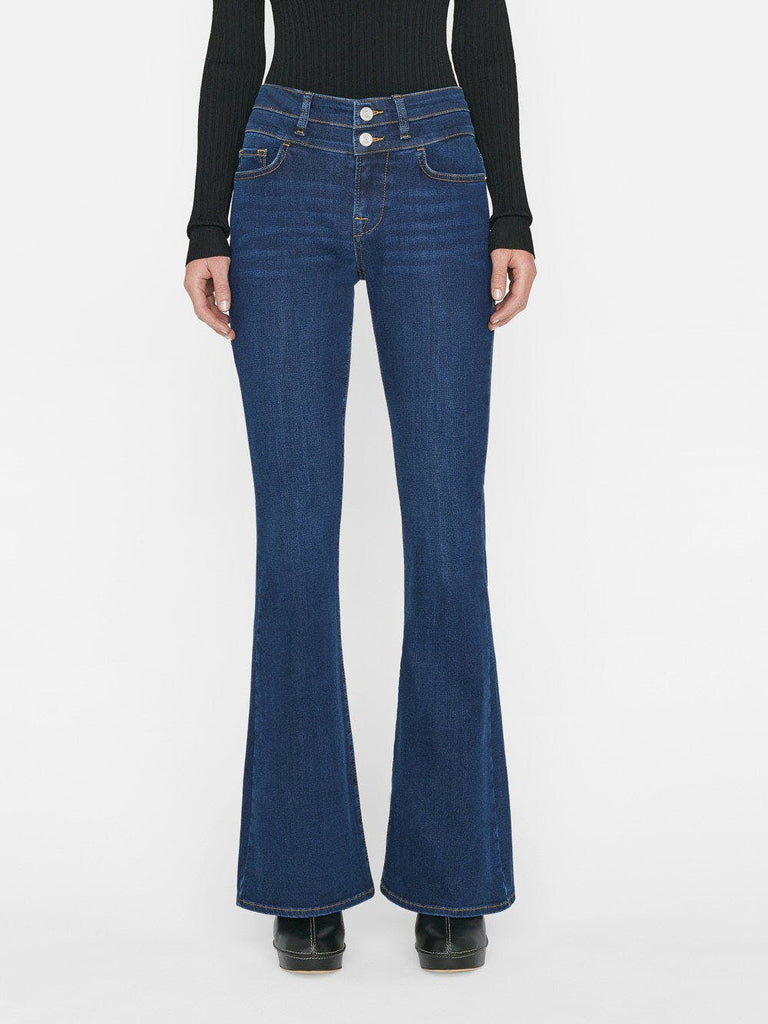 DOUBLE WAIST BAND HIGH FLARE (MAJESTY) - FRAME