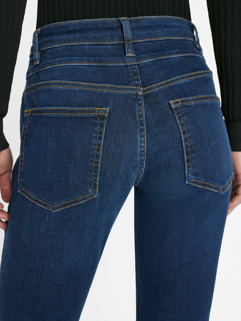 DOUBLE WAIST BAND HIGH FLARE (MAJESTY) - FRAME