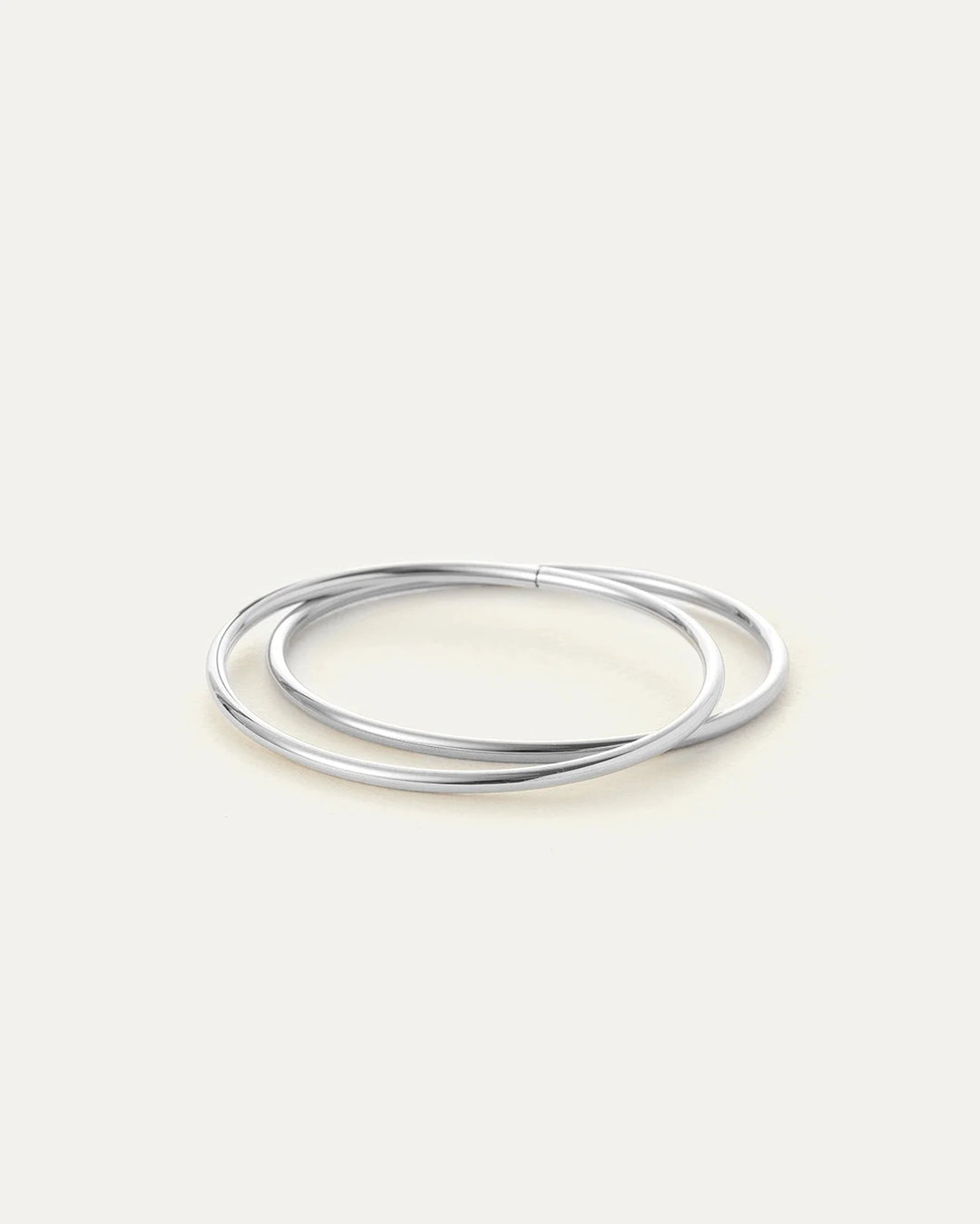 DANE BANGLE SET (SILVER) - JENNY BIRD