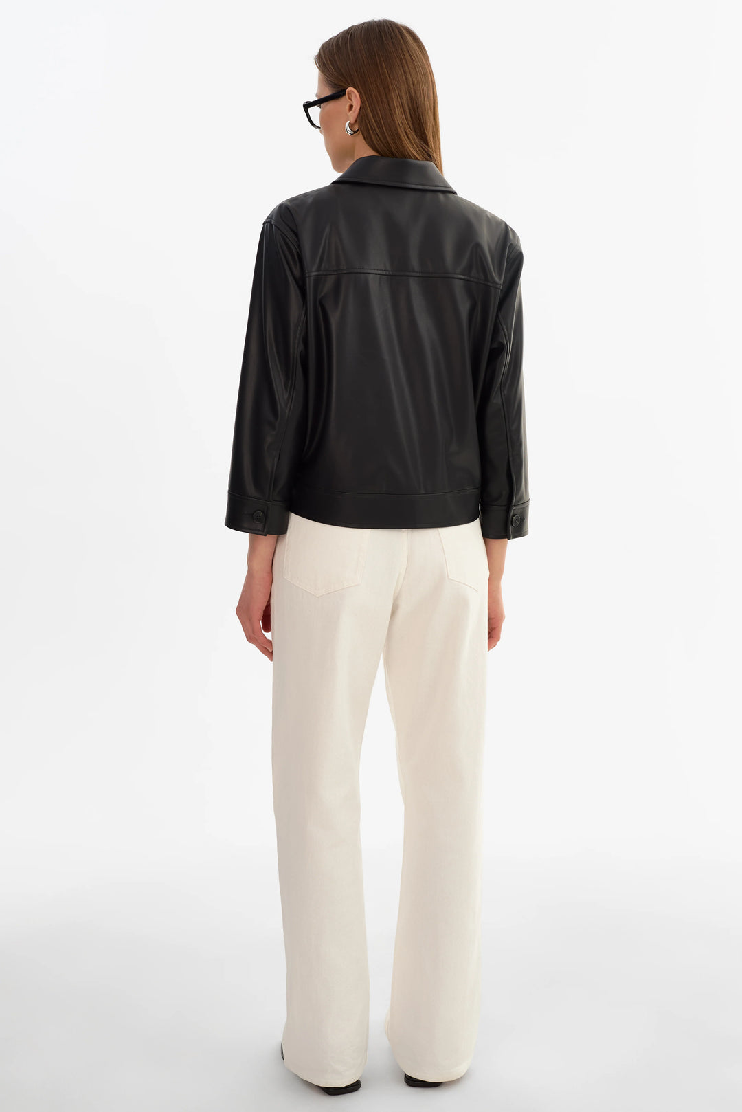 ELARA LEATHER JACKET (BLACK) - LAMARQUE