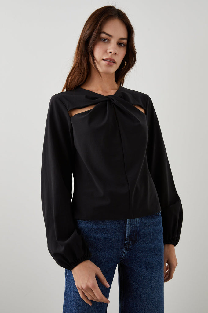 ELI TOP (BLACK) - RAILS