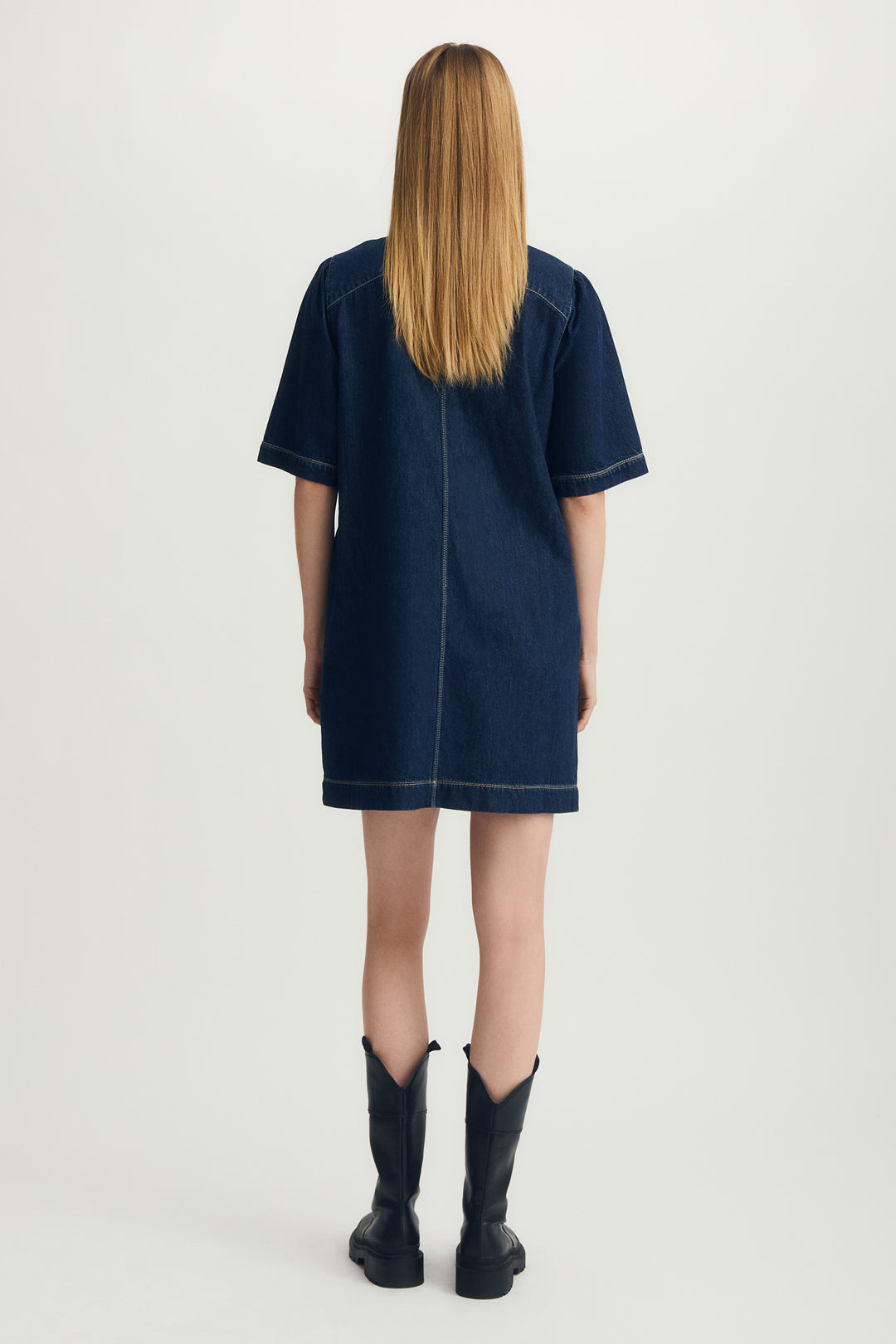 EMBER DENIM DRESS - MELISSA NEPTON