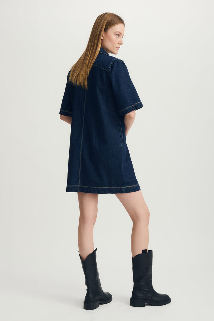 EMBER DENIM DRESS - MELISSA NEPTON