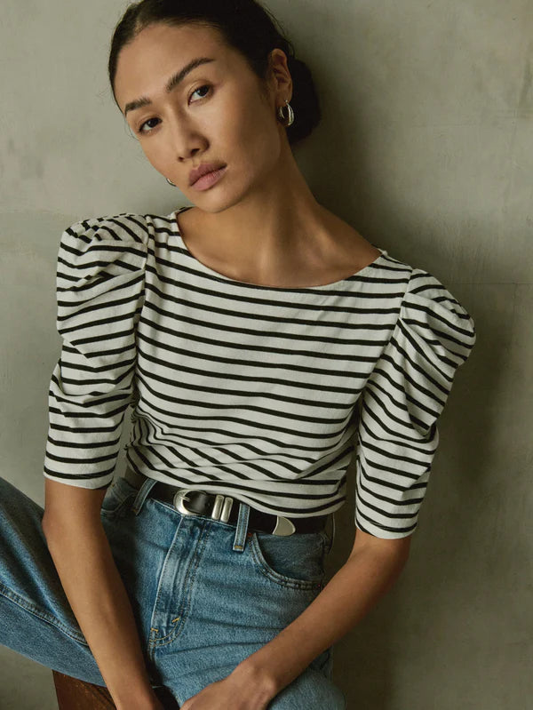 EMERY BOAT NECK TOP - NATION