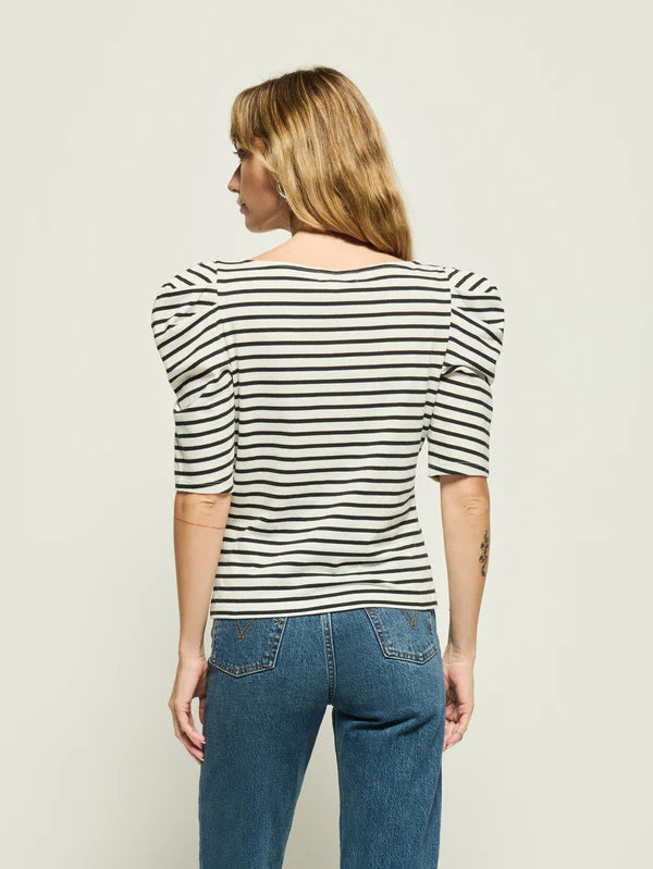 EMERY BOAT NECK TOP - NATION