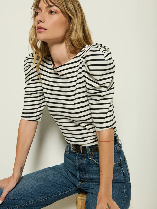 EMERY BOAT NECK TOP - NATION