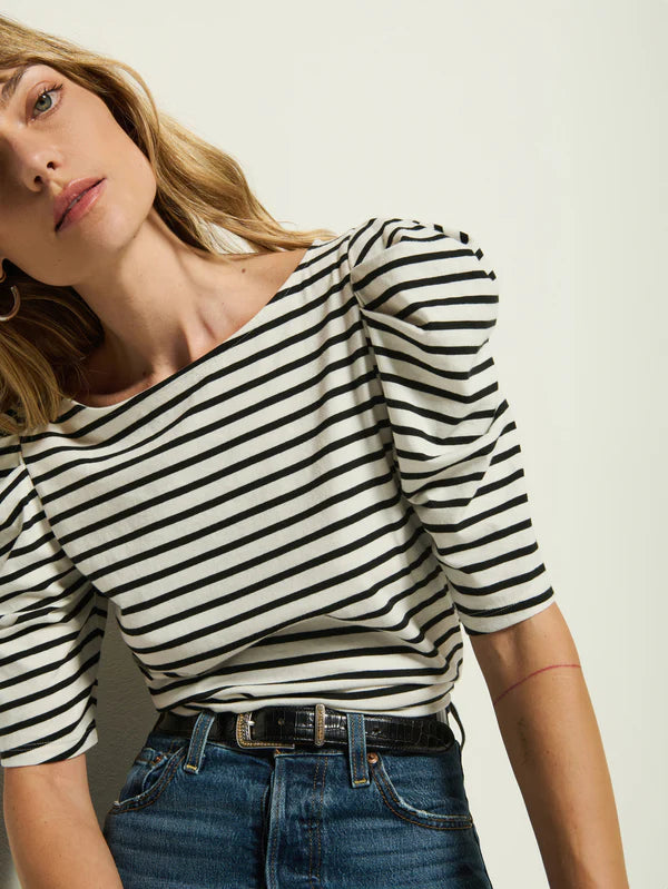 EMERY BOAT NECK TOP - NATION