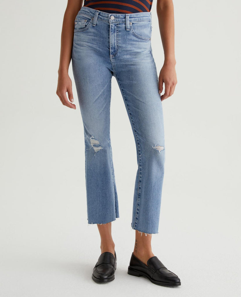 FARRAH BOOT CROP (20 YEARS LIBERTY) - A.G. DENIM
