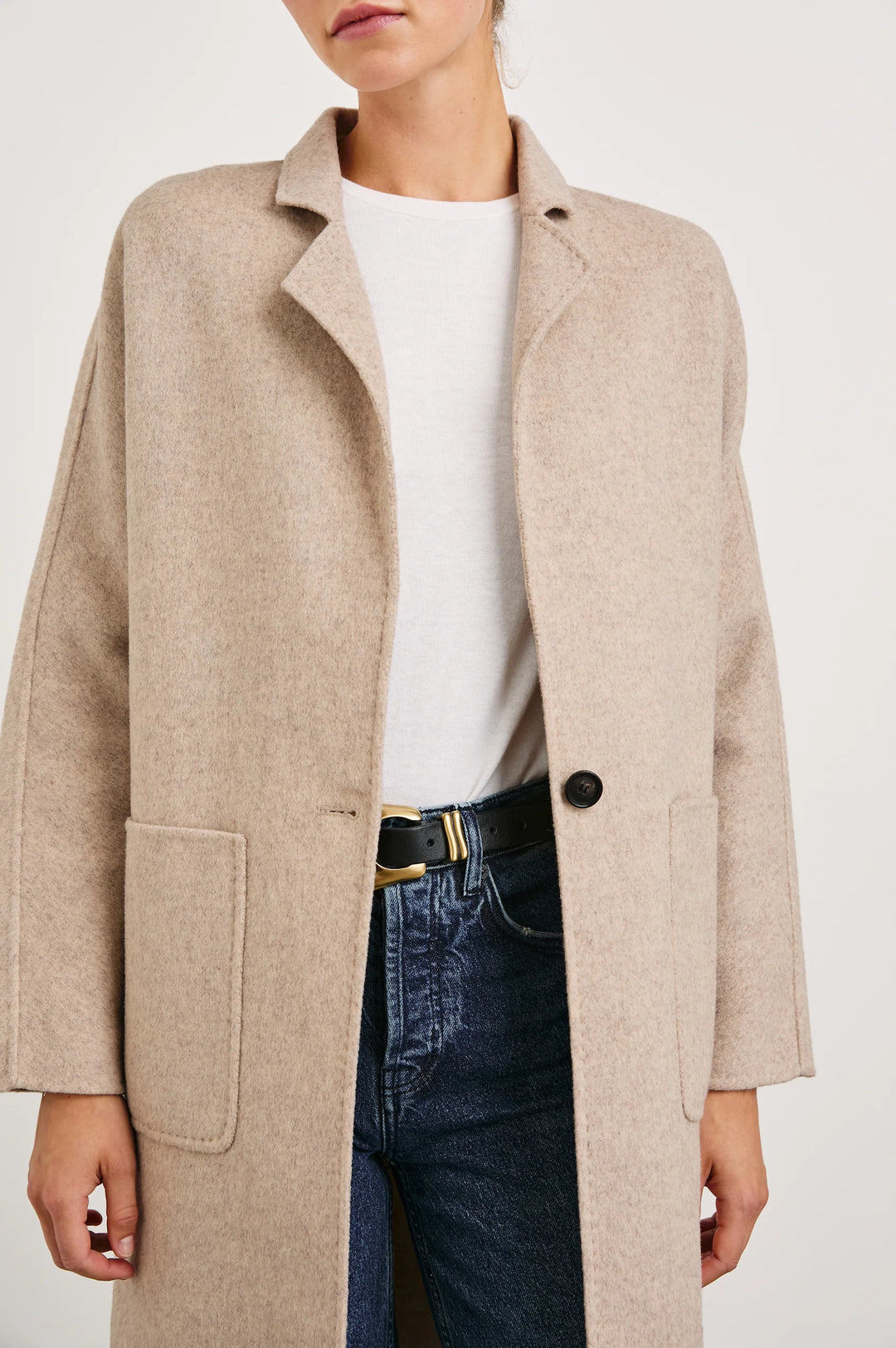EVEREST LUXE COAT (OATMEAL) - RAILS