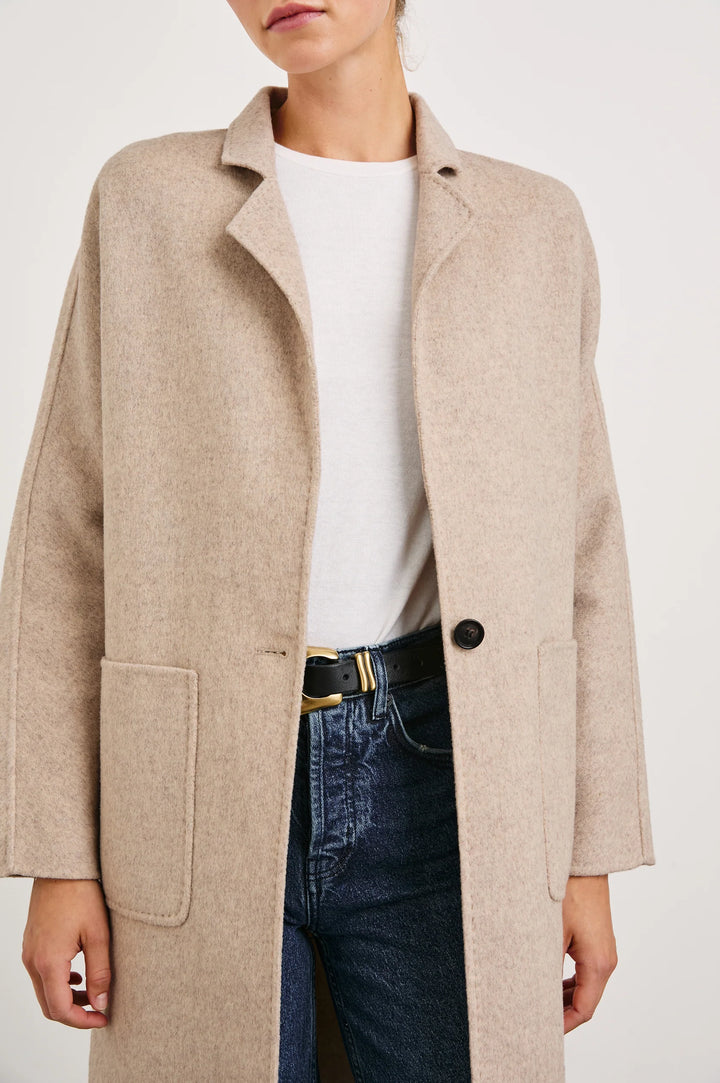 EVEREST LUXE COAT (OATMEAL) - RAILS