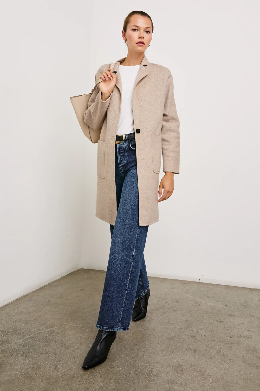 EVEREST LUXE COAT (OATMEAL) - RAILS