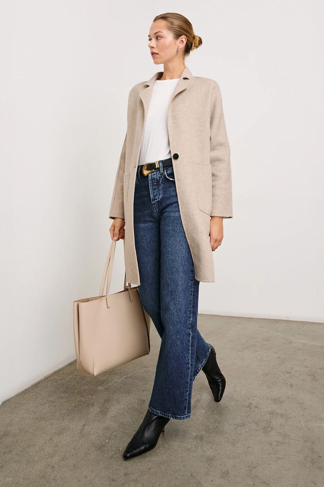 EVEREST LUXE COAT (OATMEAL) - RAILS