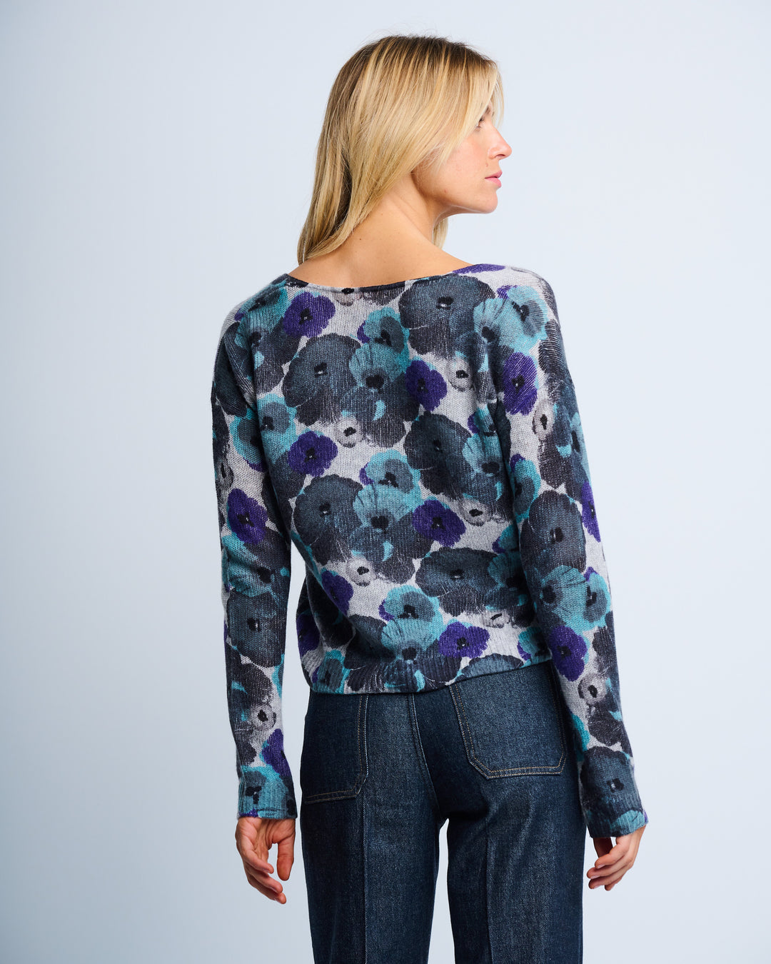 BLOOMIN' CASHMERE BLEND SWEATER - LISA TODD