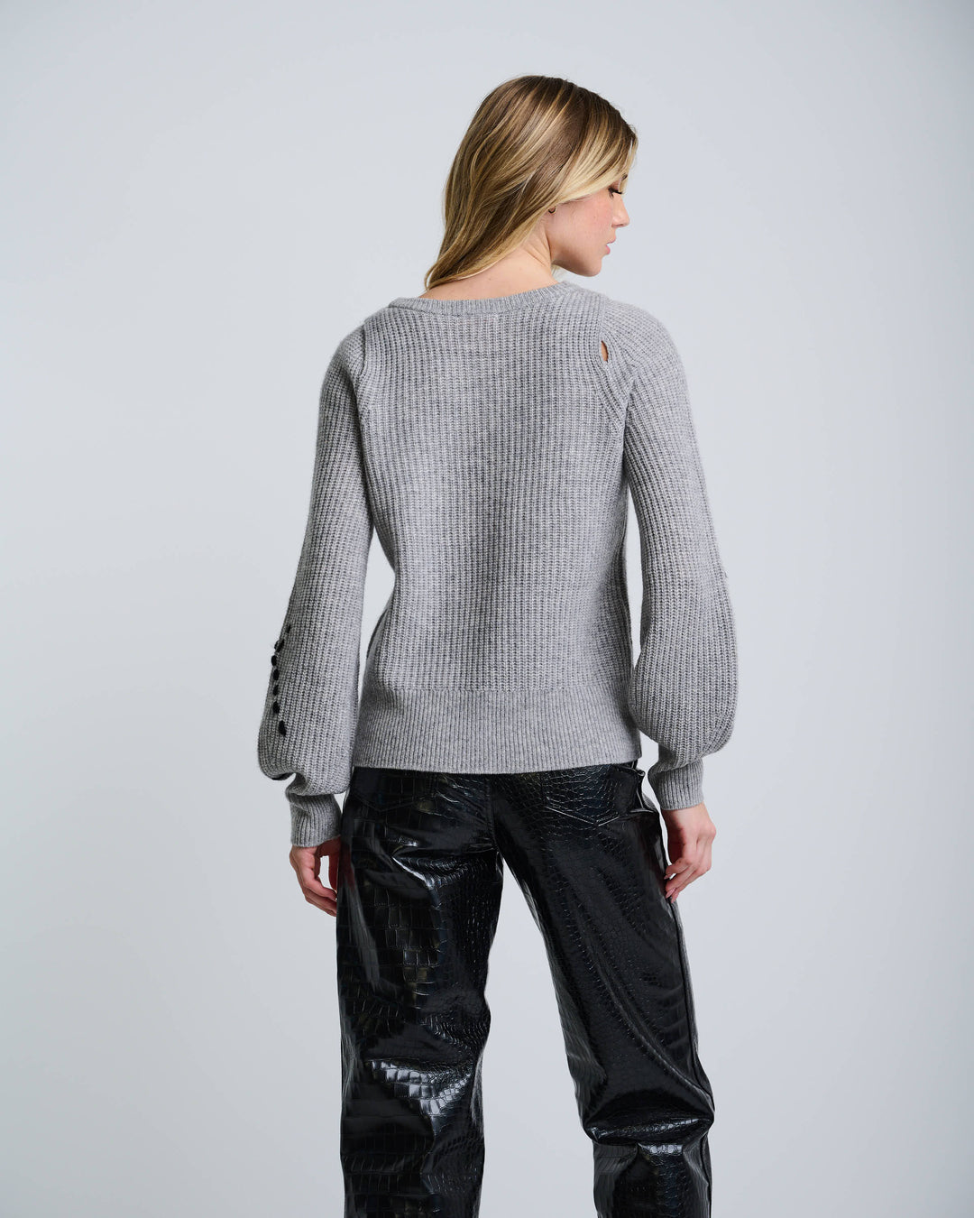 SHOW & TELL CASHMERE BLEND SWEATER - LISA TODD