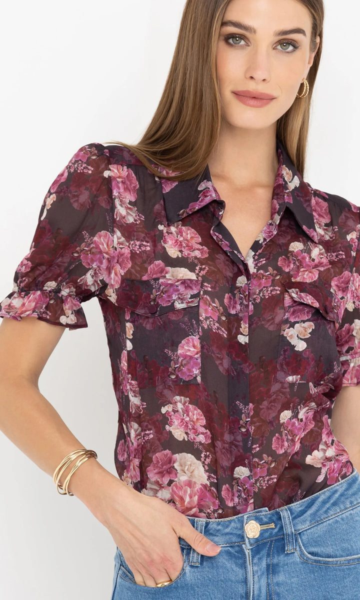 MINA GEORGETTE SHIRT - GENERATION LOVE